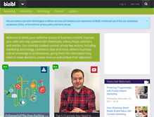 Tablet Screenshot of bizibl.com